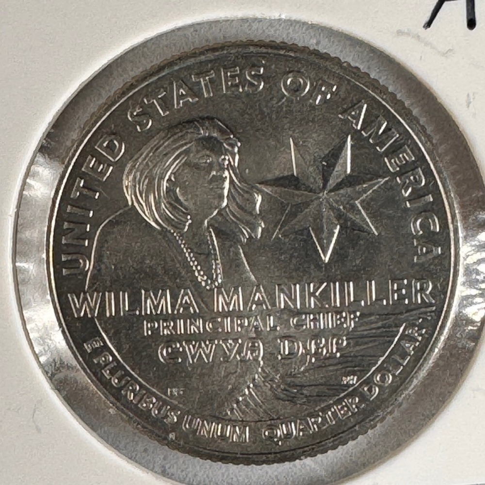 2022 P‎ Wilma Mankiller American Women Quarter AU Philadelphia Mint US Coin